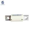 Low voltage dc porcelain fast car fuse for electric vehicle protection