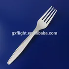 Composable corn starch cutlery biodegradable fork
