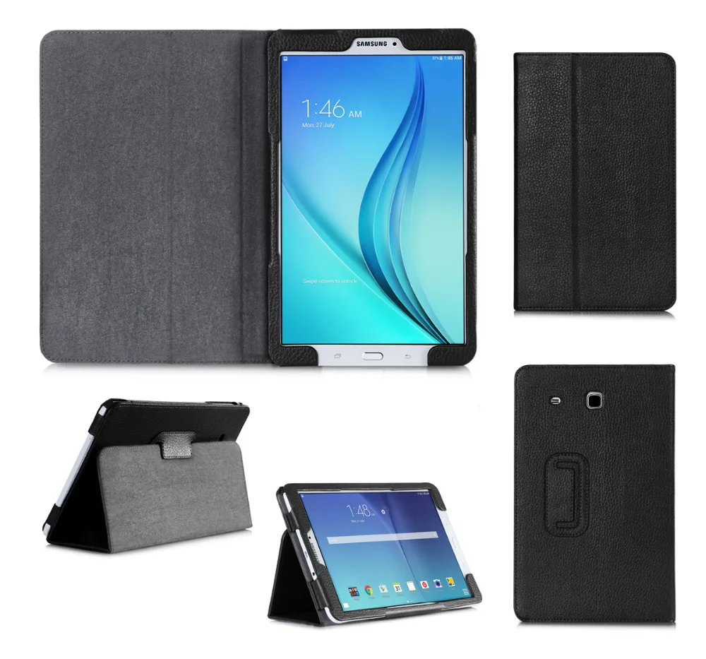 Shockproof For Samsung Galaxy Tablet Tab E T561 Leather Case Buy For