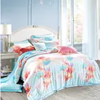 4PCS high quality china tencel cotton bed cover set dubai market