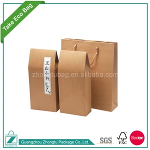 top fashion unique design wine bag kraft paper bag