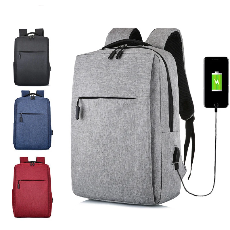 2019 Новое поступление OEM пользовательский дизайн тонкий водонепроницаемый Мужчины Женщины Путешествия Школа бизнес ноутбук рюкзак с USB зарядным портом