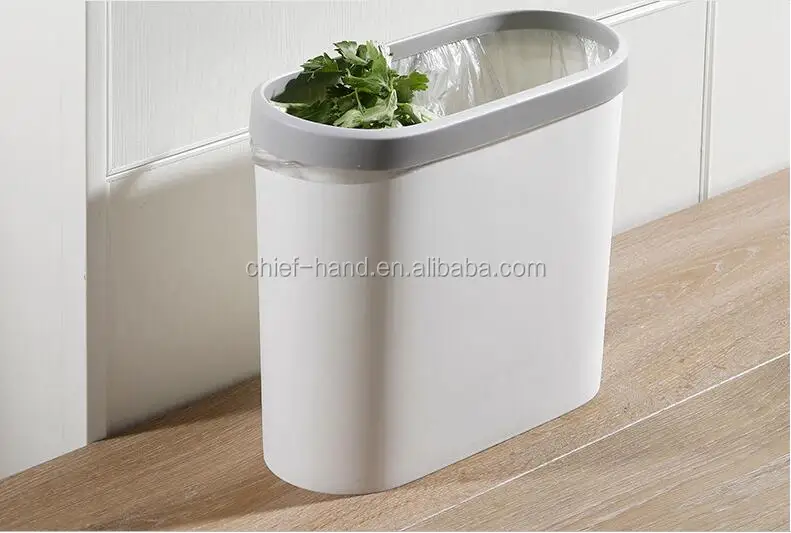 autonomous design of modern simple ins trash can, narrow