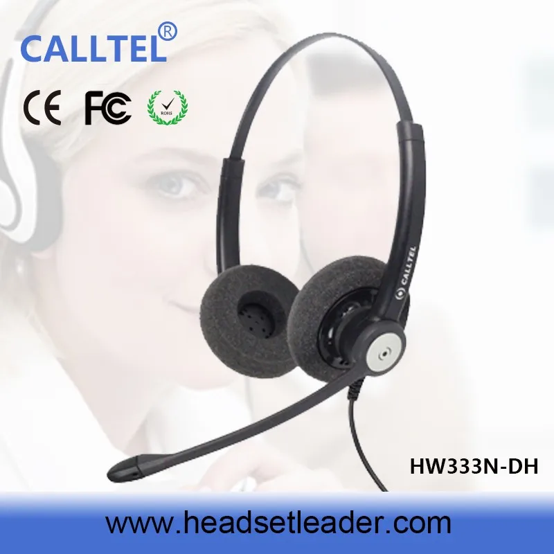 Telemarketing Products Call Center Headset Super Noise Canceling Telephone Operator Headset with