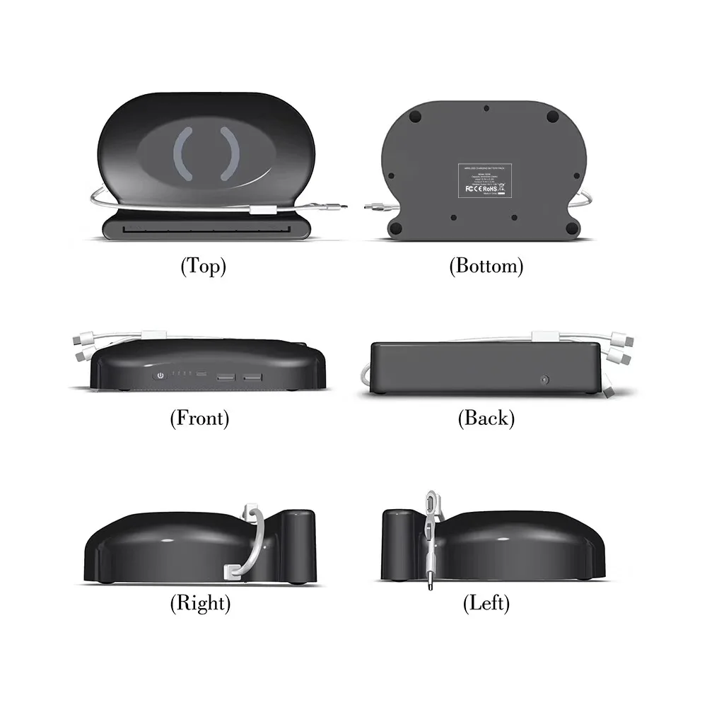 Qi Wireless Charger Universal Advertising And Mobile Phone Power Bank Charging Station For iPhone - ANKUX.COM