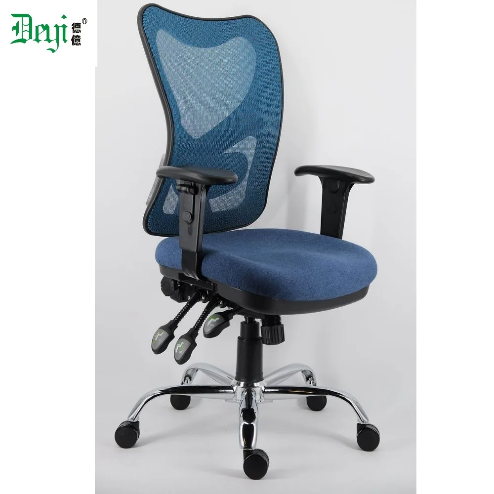 multifunctional ergonomic office chair 5381A-17 popular high back computer manager mesh chair with headrest