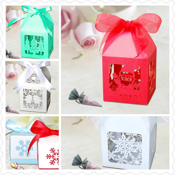 wedding favor candy gift paper box