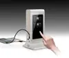 LCD digital display advertising menu power bank 4 USB outputs phone charger for restaurant, coffee house and bars