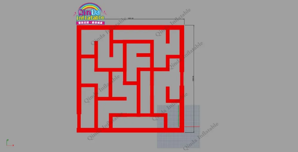 inflatable maze4