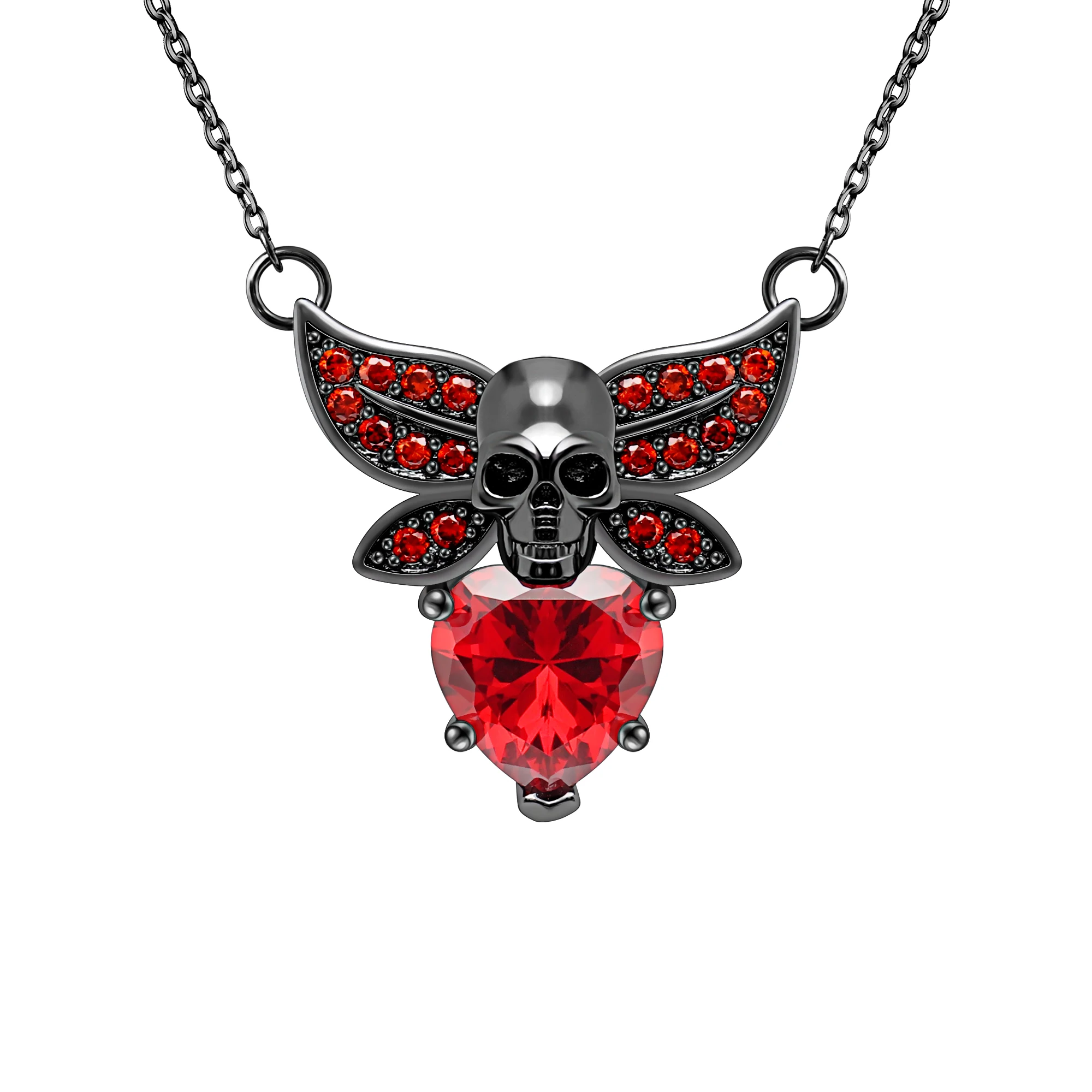 Hainon black gold plated necklace Skull punk style creative pendant necklace jewelry women wholesale
Hainon black gold plated necklace Skull punk style creative pendant necklace jewelry women wholesale