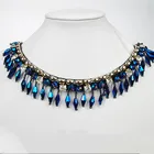Wholesale Coated Rhinestone Fringe Tassel Trim for Dresses Clothes Necklace