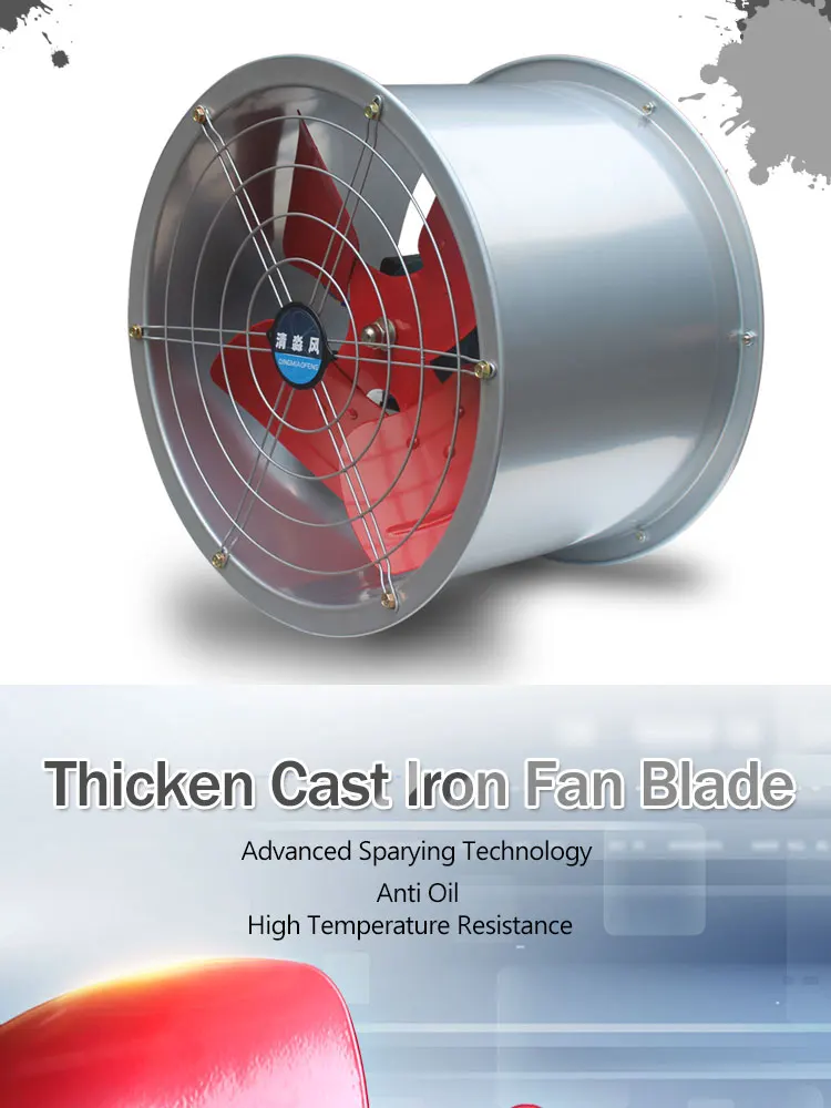 Industry Exhaust Fan, Axial, DRUM, BARREL, COOLING - detail 12
