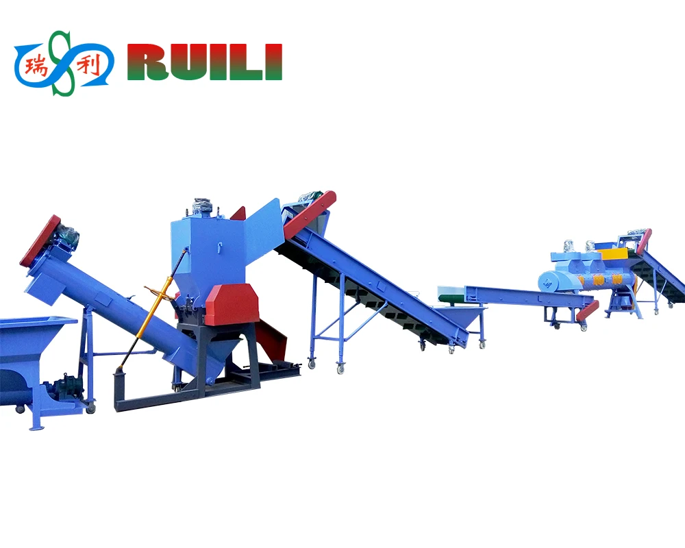 Waste PP/HDPE/LDPE Film Plastic Recycling Machine Price
