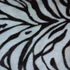 Superior soft comfortable brown tiger print small rabbit hair pv fleece polyester fabric for clothing,toys,hometextile