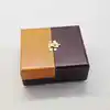 Leather ring necklace jewelry box packaging