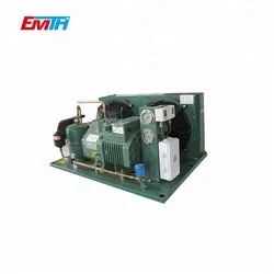 condenser and evaporator for condensing unit