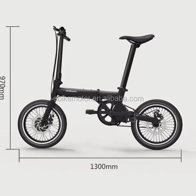Colorful Electric folding bicycle mini folding electric bike A power-assisted bicycle