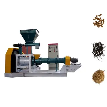 Flat Die /Stainless Roller Materials Animal Feed Extruder Machine/Feeding Pellet Machine