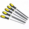 triangular taper flat round polishing tools files sets with plastic handle