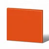 Chinese Orange Mirror Quartz Slabs For Countertop In Artificial Stone