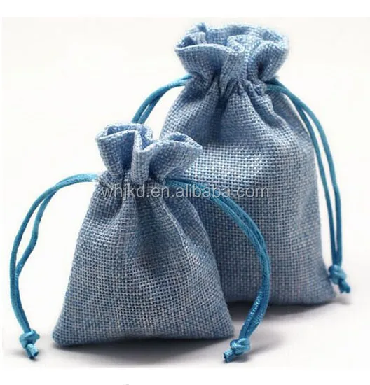 burlap wedding favor bags