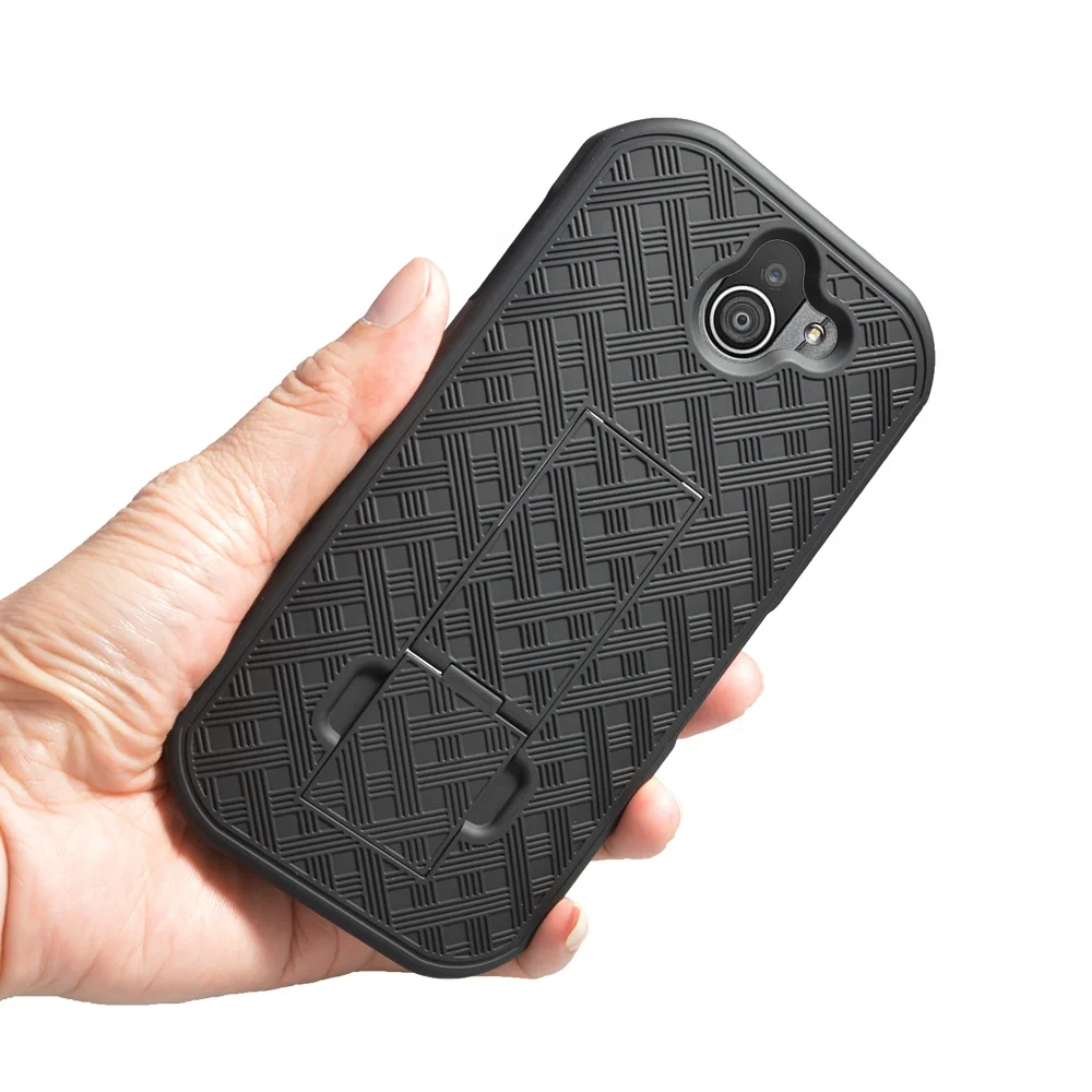 Heavy Duty 2 in 1 With Kickstand Phone Cover Armour phone case for Kyocera duraforce pro 2 E6900 E6910, Black
Heavy Duty 2 in 1 With Kickstand Phone Cover Armour phone case for Kyocera duraforce pro 2 E6900 E6910, Black