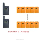 Wireless Handheld Two Way Radio Tour Guide Intercom System rechargeable ZLWUS800R