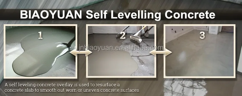 1 Jinan biaoyuan self leveling concreter operation step