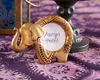 Wedding Favors Gold Lucky Elephant Frame
