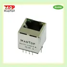 Ethernet (RJ45 Jack) I/O module single port (1x1) Vertical with LEDs
