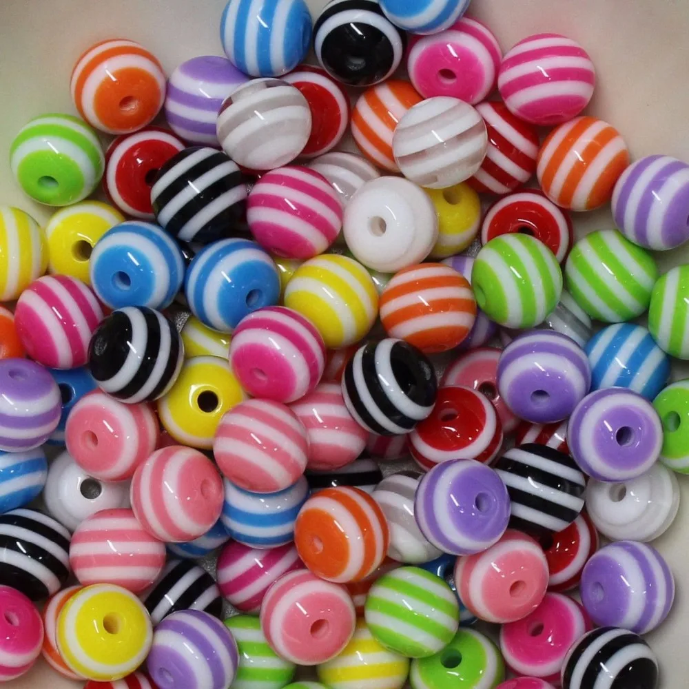 DIY New Design Wholesale Mixed Colors Fashion Chunky Epoxy Lucite Striped Round Resin Beads For Earrings Jewelry
DIY New Design Wholesale Mixed Colors Fashion Chunky Epoxy Lucite Striped Round Resin Beads For Earrings Jewelry