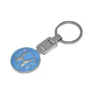 Make your own zinc alloy metal color filled epoxy car logo brand key chain