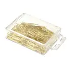 Logo Clip Clips Paper Clip Factory 28mm Custom Logo Office Supplies Wire Clip Gold Paper Clip Paper Clips Metal