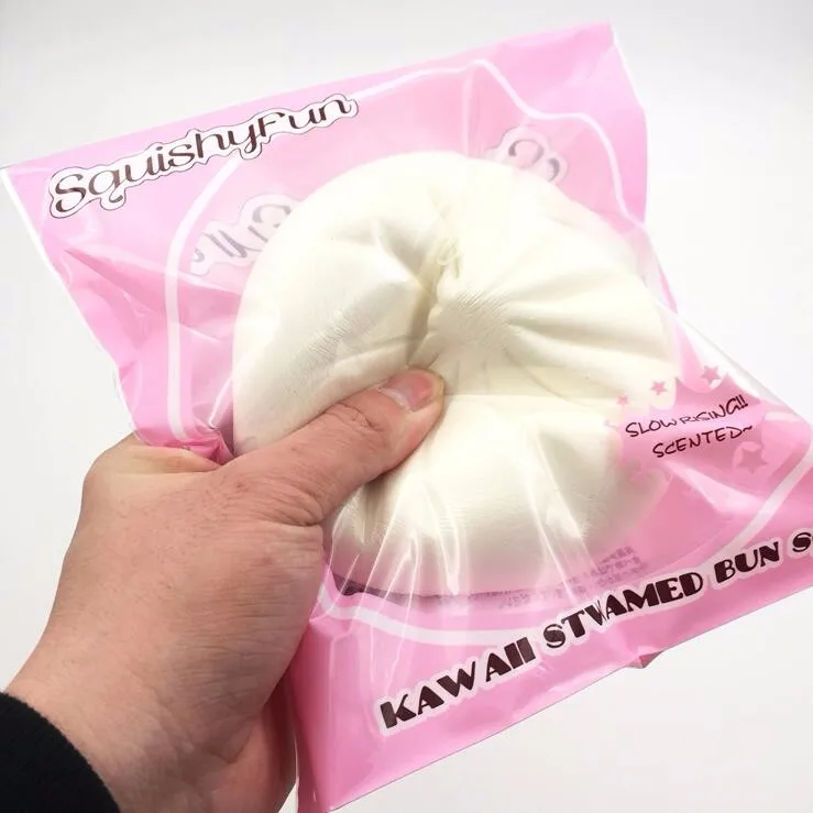 Kawaii Steamed Buns Squishy Slow Rising Food Collection Decor Toy 02.jpg