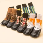 Stain Resistant Waterproof Dog Sock Anti Slip Pet Shoe Comfortable Socks For Dogs Cats