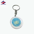 Longzhiyu 12years manufacturer custom airplane key chain zinc alloy medallion keychains tennis ball star keyring