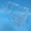 Hot sale cosmetic divided drawer organizer Acrylic display stand