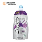 Custom Printed Stand Up Drink Water Fruit Juice Packaging Bag With Spout
