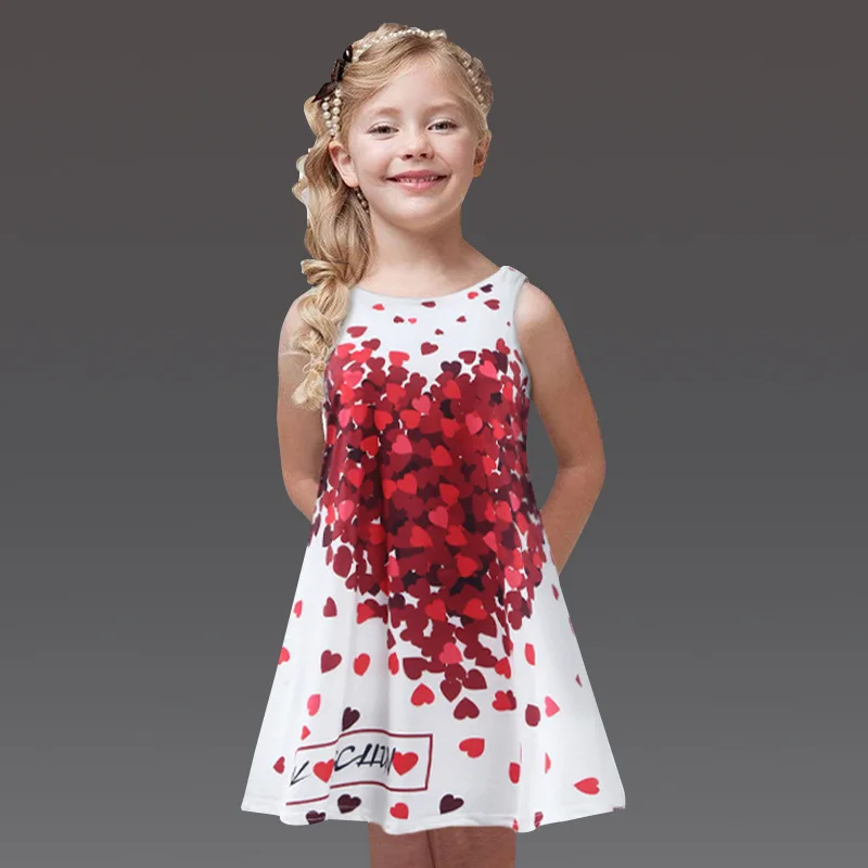 Wholesale 2018Fashion new style sleeveless printing flower pattern dress kids girls, White
Wholesale 2018Fashion new style sleeveless printing flower pattern dress kids girls, White