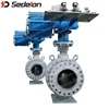 High Performance Gas Ball Valve With Pneumatic /Electric Actuator