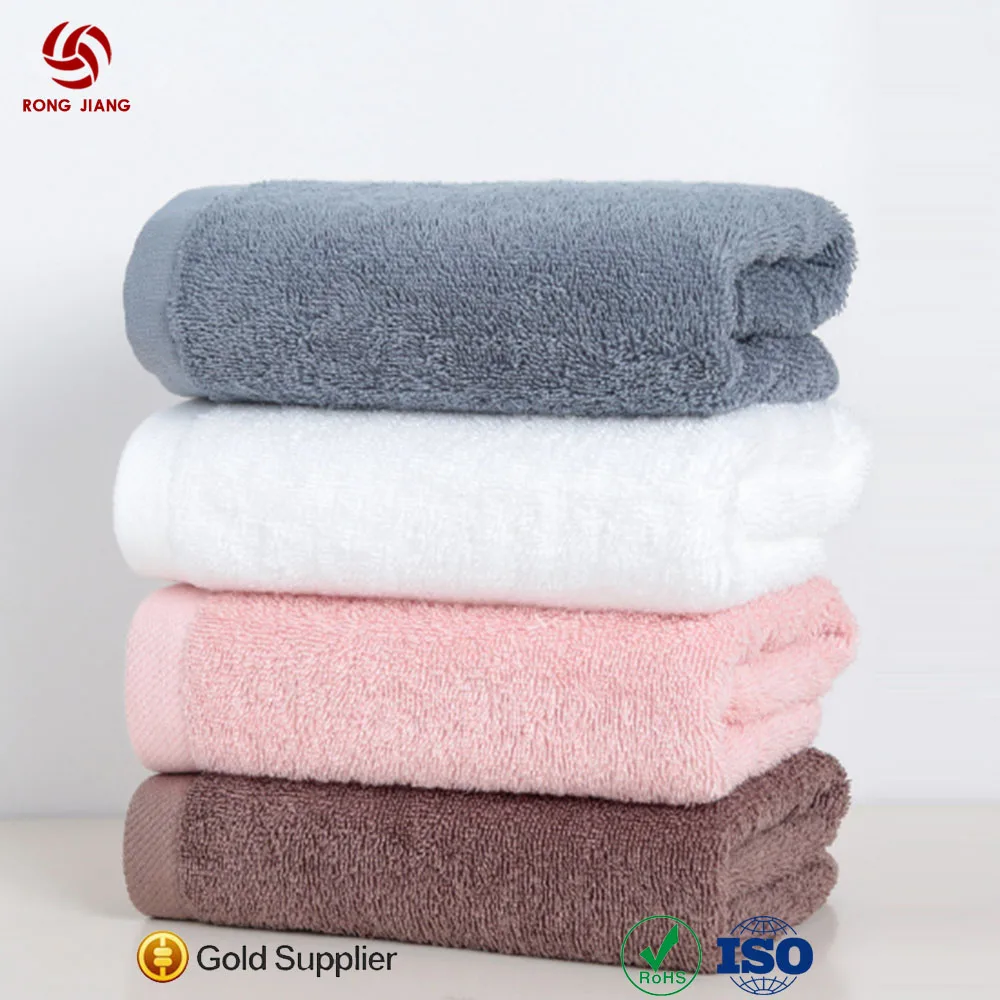wholesale luxury cotton face towel for hotel and spa, ultra soft