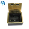 Factory price wholesale manufacturer floor mount universal electric socket floor box