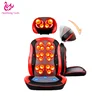 Electric infrared heat 4D Shiatsu and Tapping relaxing back massager car massage cushion