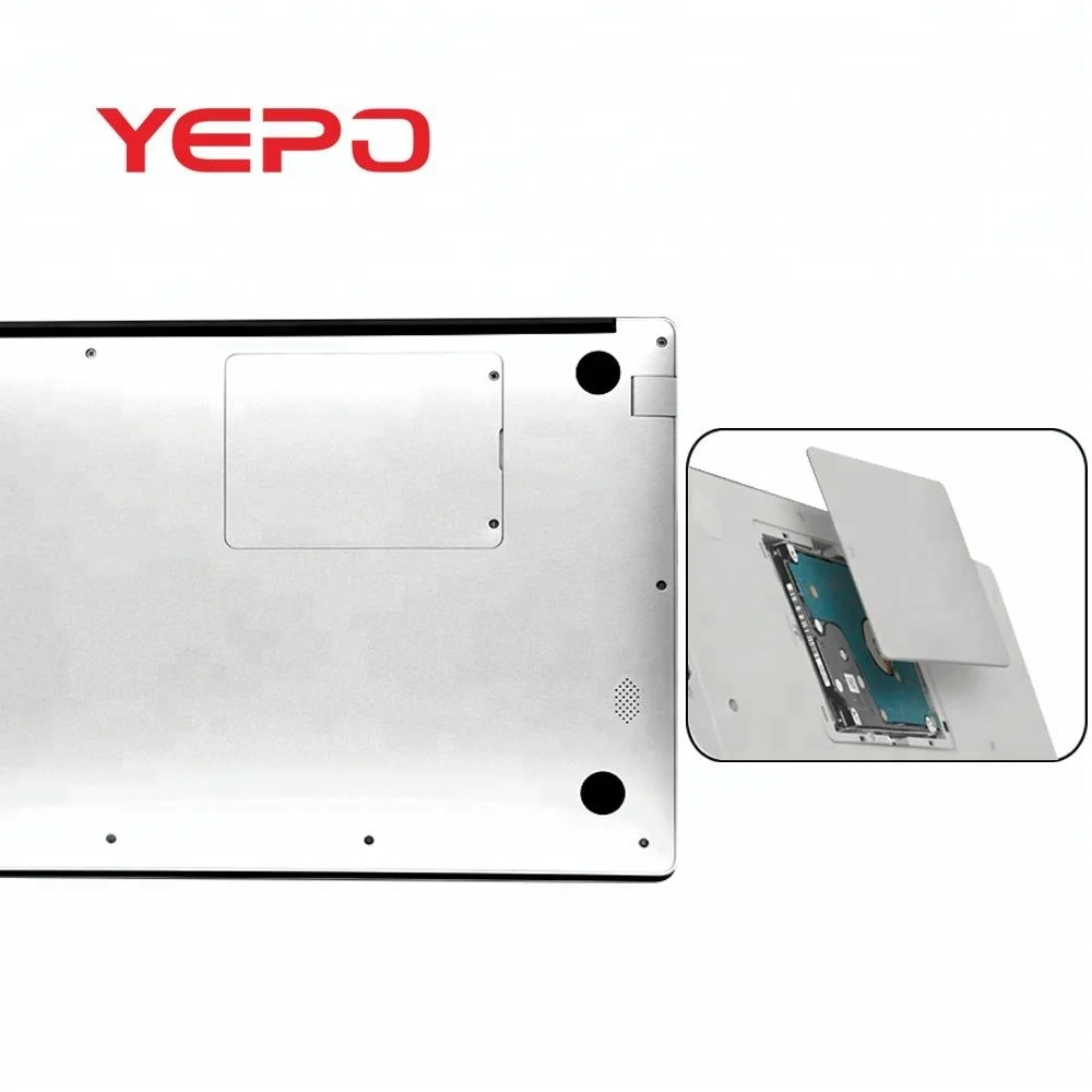 

Low volume 15.6 inch Yepo Notebook Intel Celeron N3450 laptops RAM 6GB + ROM 64GB + HDD 500GB computer