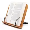 Best sellers bamboo book stand or display stand in China manufacturer