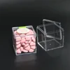 small clear acrylic candy boxes with lids mini acrylic wedding gift favor box 55x55x55 acrylic box