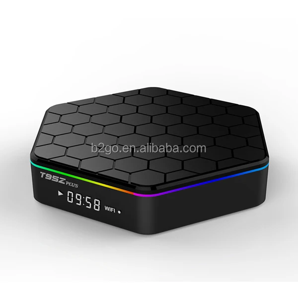 

T95Z Plus Best Octa-core performance Android TV box 3GB+32GB Android 7.1 2.4G&5G Dual-Wifi Amlogic S912 Smart 4K TV Box