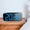 Hot Sale Digital Wireless Snooze Alarm Clock FM Radio With USB Charging Port
