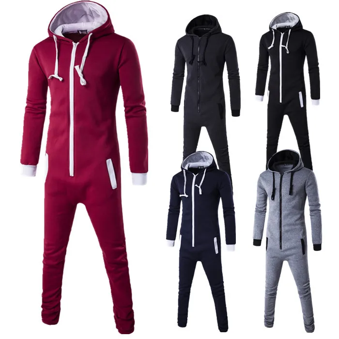 one piece fleece adult zipper up rompers hoodie men's hooded Jumpsuit for male, Custom pantone color 
one piece fleece adult zipper up rompers hoodie men's hooded Jumpsuit for male, Custom pantone color