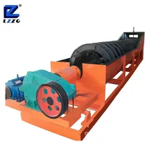 Single&Double Screw Sand Washer Long Term After Sale Service Copper Ore Washing Machine